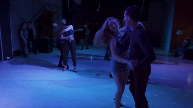 ZNS. Aleksandr Butenko and Anna Loshchakova #Zouk improvisation смотреть онлайн