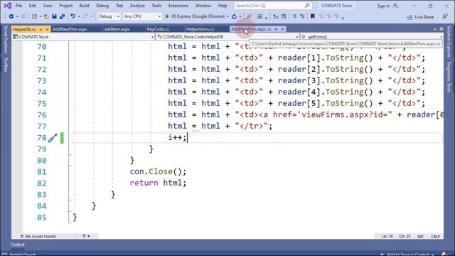 How to bind data from database in HTML Table in asp.net смотреть онлайн