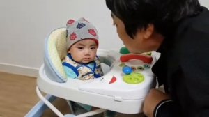 Папа ругает сына/ 아빠가 아들을 꾸짖다