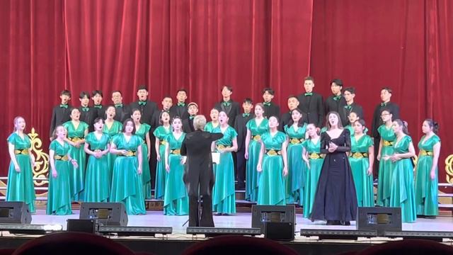 А. Жұбанов, Л. Хамиди «Вокализ» на тему арии Ажар из оперы «Абай». Исполняет Молодёжный хор «Алатау смотреть онлайн