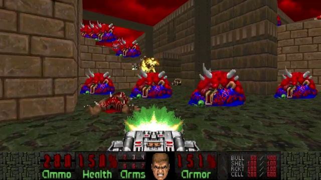 DOOM II - Hell Revealed 2 - MAP 32 (Playground) - UV-Max in 9:31 смотреть онлайн