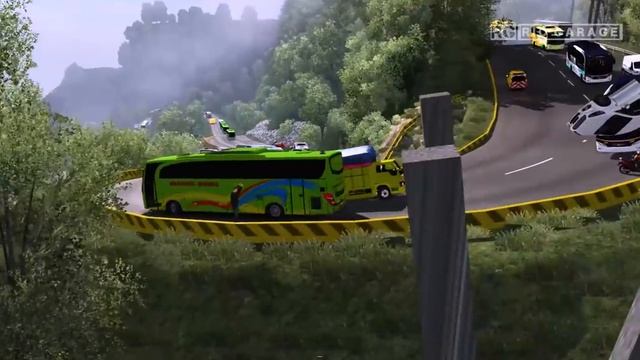 MITSUBISHI RAGASA 125ps LEWAT JALAN PEGUNUNGAN | ets2 Indonesia смотреть онлайн