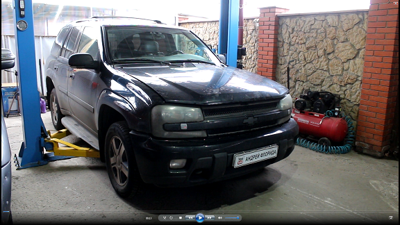 Ремонт двигателя на Шевроле Трейлблейзер 4,2 Chevrolet TrailBlazer 2007  1часть