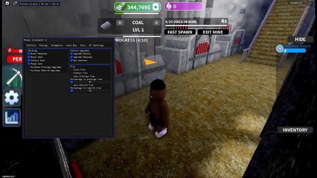 ?ROBLOX MONEY SIMULATOR Z SCRIPT | CASH FARM, GEM FARM, AUTO TREE & MORE!? смотреть онлайн