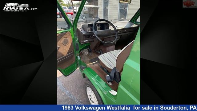 Incredible 1983 Volkswagen Westfalia Class B RV For Sale in Souderton, PA | RVUSA.com смотреть онлайн