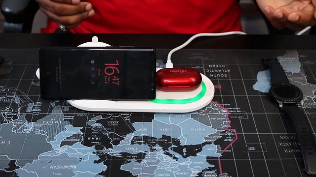 TiToK 3 in 1 Wireless Charging Station for Samsung Galaxy Phones Unboxing смотреть онлайн
