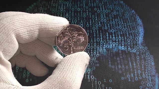 Монета номиналом 5 рупий Сейшельских о-вов. 2010г. смотреть онлайн