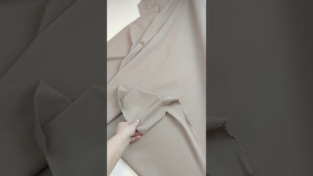 Ткань костюмная шерсть (бежевый) 97% шерсть, 3% эластан Италия