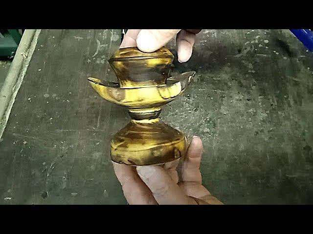 Необычный подсвечник из корявой заготовки. смотреть онлайн