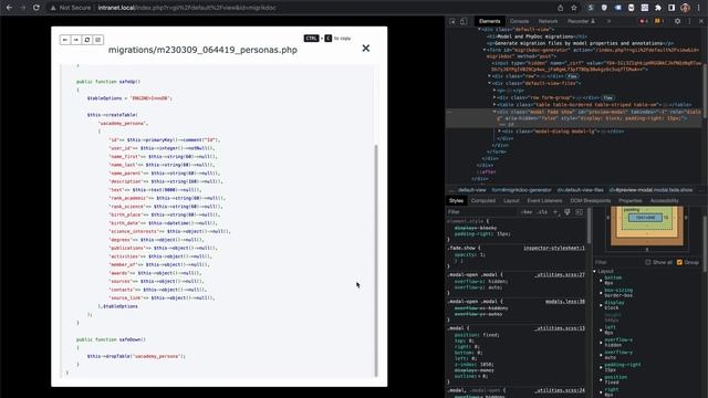 Yii Model and PhpDoc migrations generator. Solution with the preview dialog. смотреть онлайн