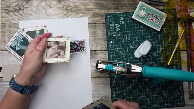 Faux Vintage Slides Tutorial #junkjournal #journalephemera смотреть онлайн