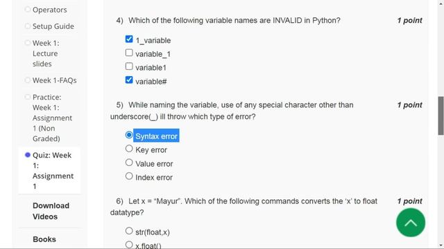 NPTEL PYTHON FOR DATA SCIENCE ASSIGNMENT 1 ANSWERS | Quiz Solution Week 1 | July-2023 | Swayam смотреть онлайн