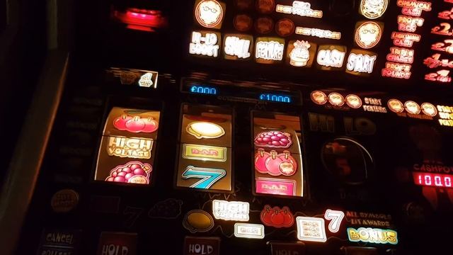 High Voltage £100 Jackpot Home Fruit Machine Gameplay смотреть онлайн