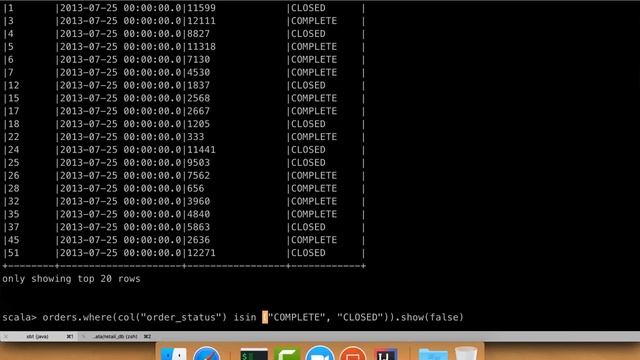 Data Frame Operations - Basic Transformations - Filtering Data смотреть онлайн