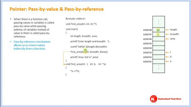 Pass by value and Pass by reference (Using Pointer) - in C Programming смотреть онлайн