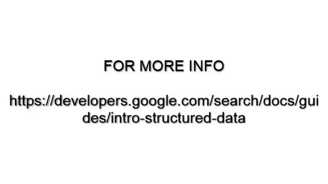 Introduction to Structured Data смотреть онлайн