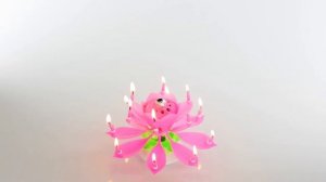 Музыкальная свеча с фейерверком