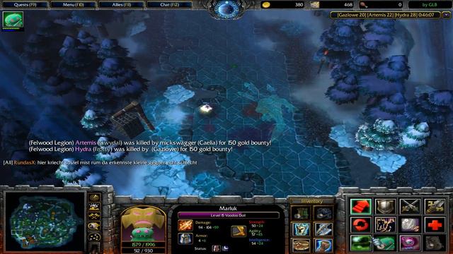 RofL AoS 1.26 - Funmap Evening 16.01.2015 - Warcraft 3 смотреть онлайн