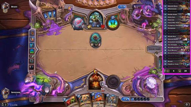 Double Sherazin Corpse Flower Takes on Quest Warrior - Hearthstone Journey To Un'goro смотреть онлайн