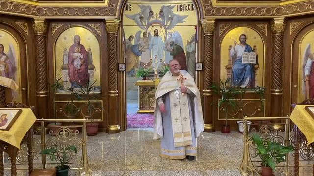 Святая Русь. Проповедь священника Георгия Полякова. Храм Сретения Господня Санкт-Петербург. смотреть онлайн