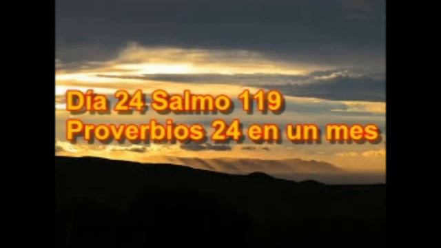 Audio Biblia Septiembre 24 Números 19 al 21 Salmo 119 Proverbios 24 смотреть онлайн