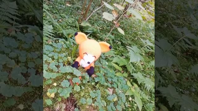 Рыжики. Братья лисята??Лис амигуруми вязаный крючком. Обзор.