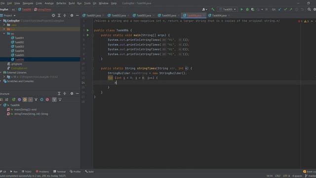 CodingBat006 java смотреть онлайн