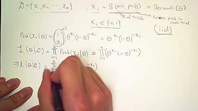 Maximum Likelihood Estimation (3/6): binomial random variable смотреть онлайн