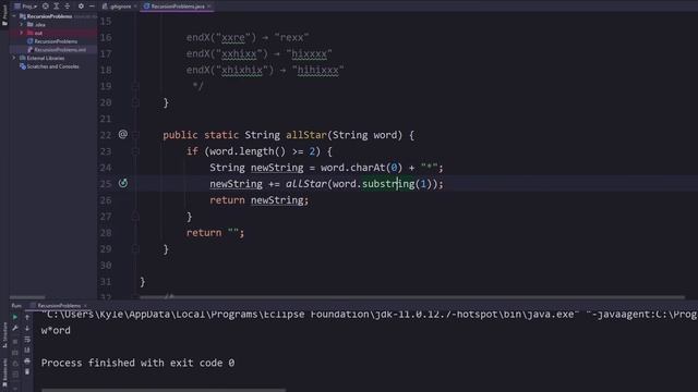 ASMR coding | solving string recursion in Java with typing noises смотреть онлайн