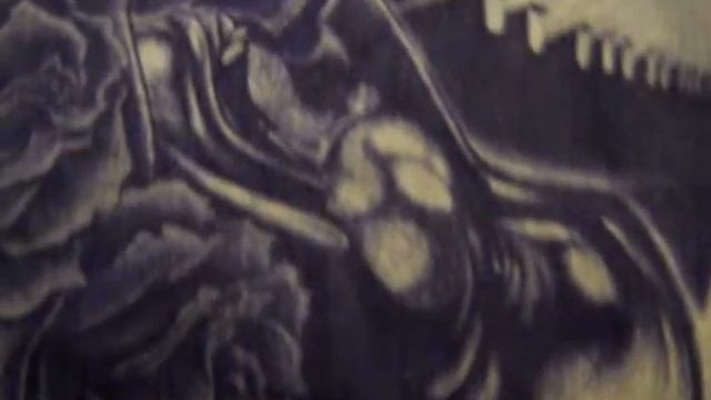 Actual Tattoo Stencil Printed By An HD Stencil Printer