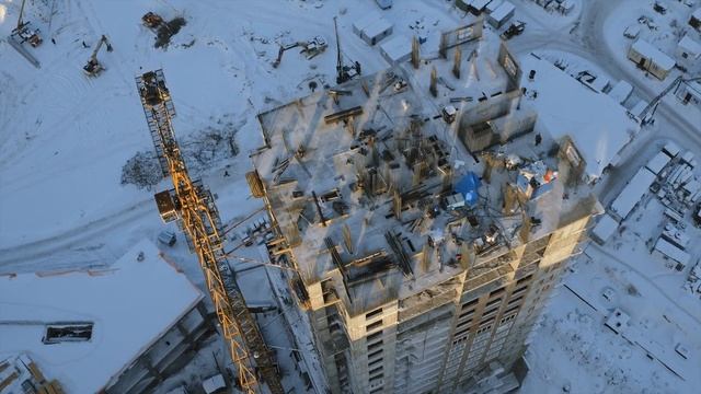 Огни Сибири - январь 2018. Ход строительства смотреть онлайн