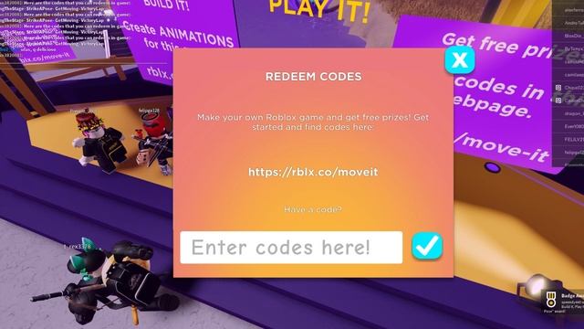 ROBLOX BUILD IT PLAY IT CODES (4 FREE ITEMS) смотреть онлайн