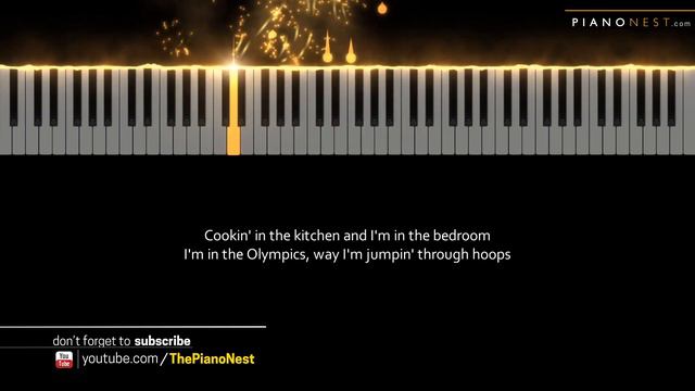 Ariana Grande - positions - Piano Karaoke Instrumental Cover with Lyrics смотреть онлайн