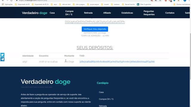 MINERADORA DOGE PAGANDO TOP!! смотреть онлайн