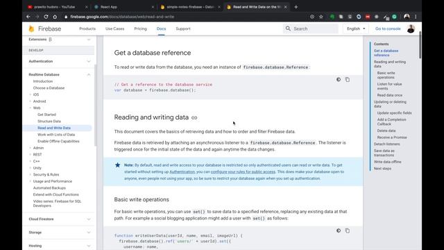 DELETE Database Firebase - #10 ReactJS-Firebase Tutorial [Indonesia] смотреть онлайн