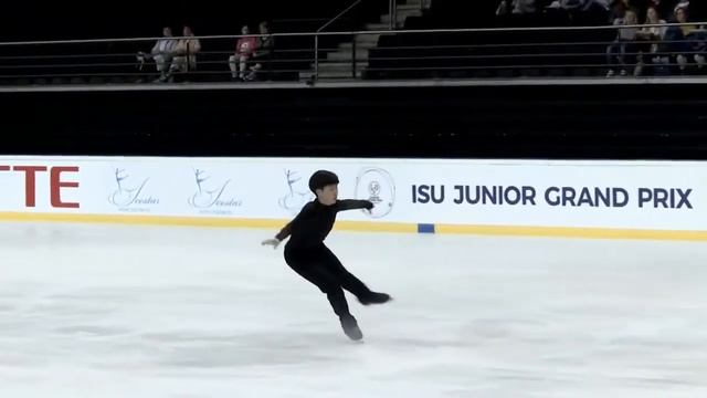 Geon Hyeong An Корея | ISU Гран при (юниоры) 2018 Каунас | Произвольная программа (юноши) смотреть онлайн