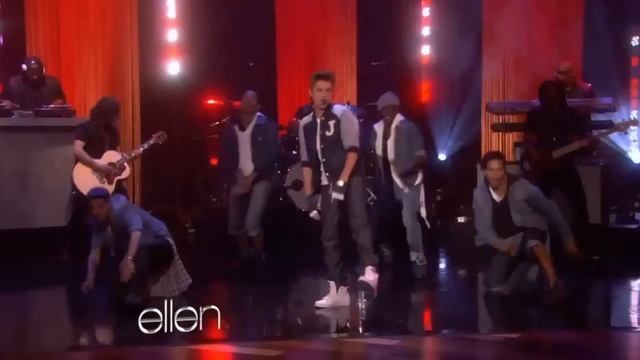 Justin Bieber Performs Boyfriend At The Ellen DeGeneres Show