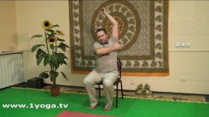 15 минут Эффективной Йоги с Андреем Липенем сидя на стуле