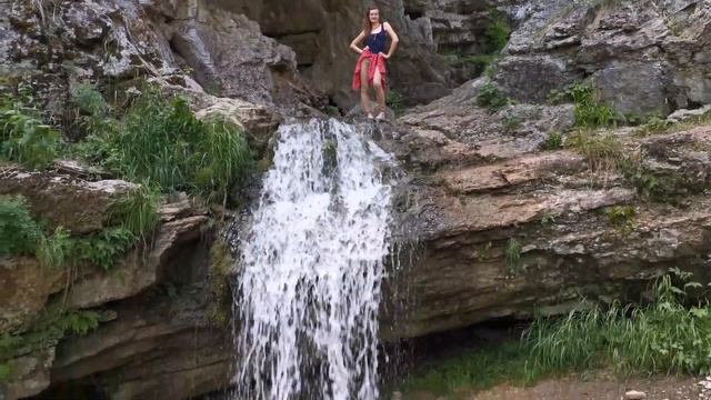 Водопад Куперля / Река Нугуш / Нугушское Водохранилище /Башкирия. смотреть онлайн