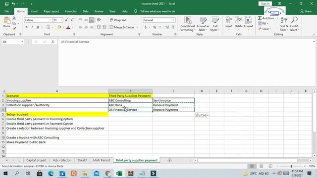 How to make Third Party Supplier Payment in Oracle Fusion R13 смотреть онлайн