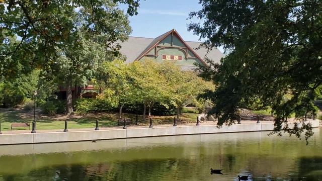 Южная Каролина .Оцените парк, мне очень нравится, очень красивый.. Cleveland Park in Spartanburg SC смотреть онлайн