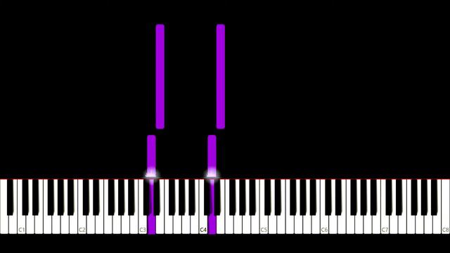 Europe - The Final Countdown - Piano Tutorial by Amadeus (Synthesia) смотреть онлайн