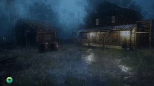 Barulho de Chuva Relaxante na Floresta Enevoada para Dormir - Chuva e Trovão para Relaxante, Estuda