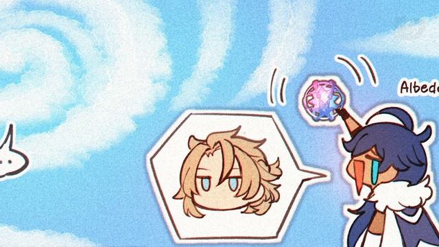 Альбеда приди! [Genshin Impact #23] [SilverTatsu] - Rus Comics Dub