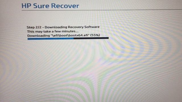 HP Sure Recovery OS Elitebook 840 G5 смотреть онлайн