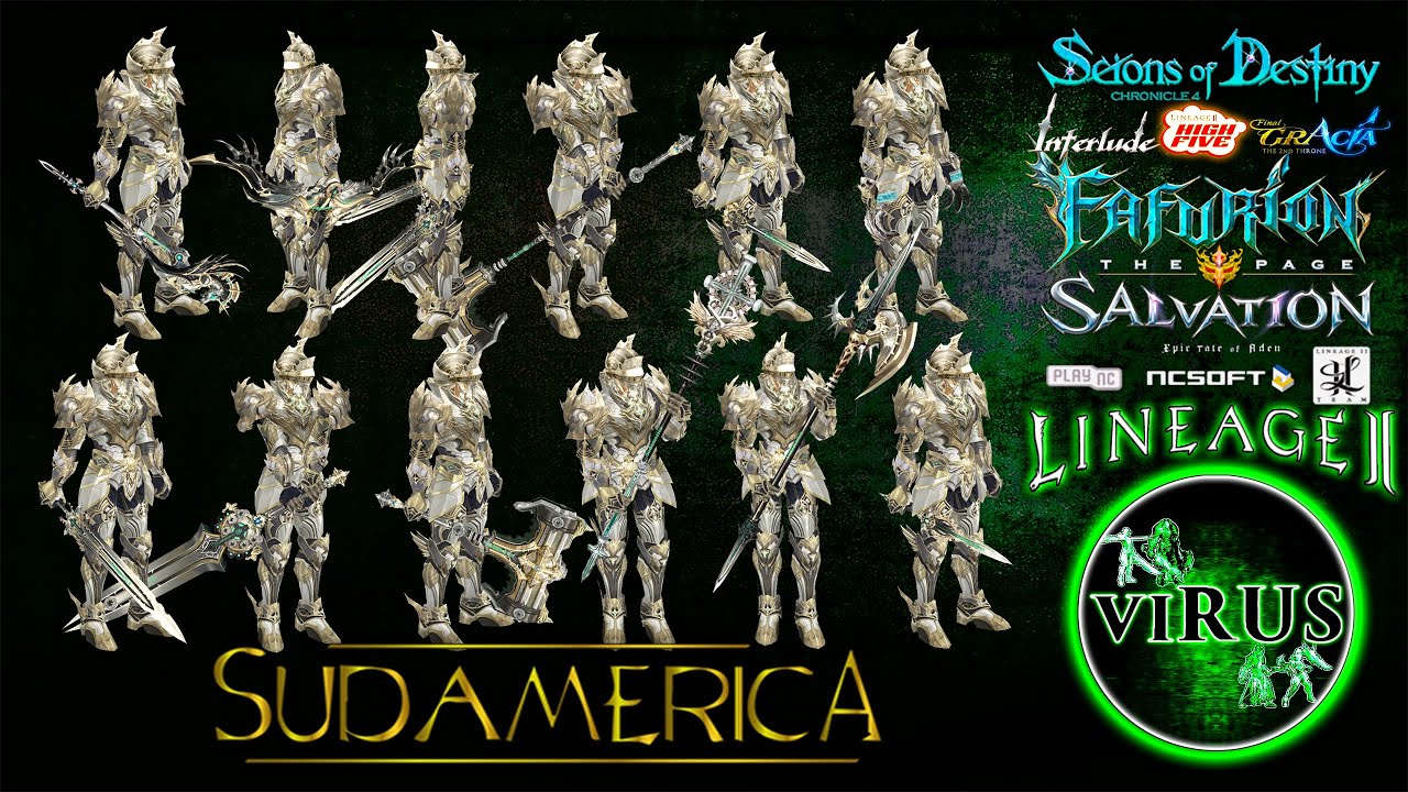 Full Complete Leviathan Weapons For The Www.L2SudAmerica.Com Lineage II - Interlude. ◄√i®uS►