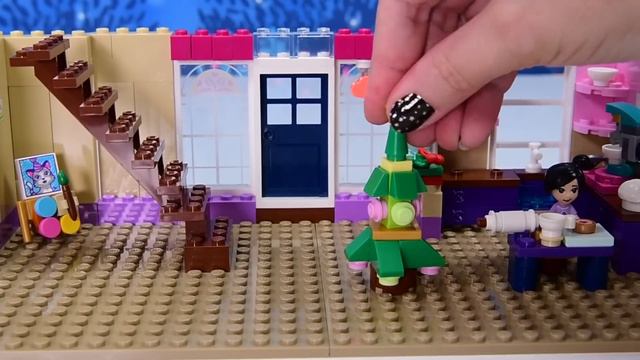 I built a custom house for the Lego Friends Christmas advent calendar 2021 смотреть онлайн