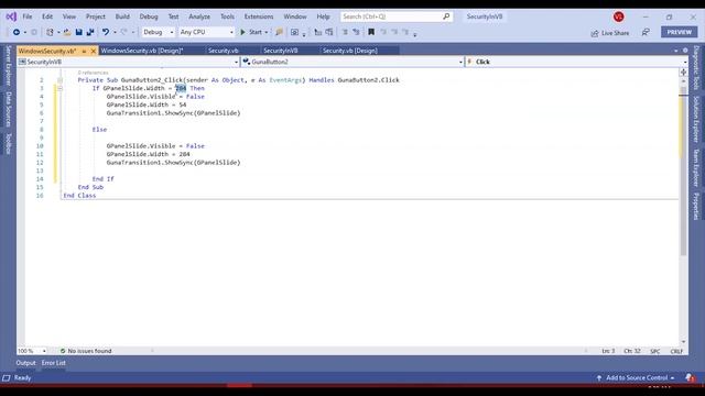 Create Animate Windows Security Dashboard In Visual Studio 2019 C# | Vb.Net смотреть онлайн