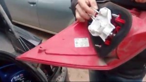 Разбираем Задний Фонарь Рено Меган 2