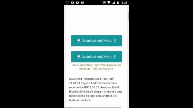 Download do Resident Evil 4 só o apk download do jogo a descrição do vídeo download APK смотреть онлайн
